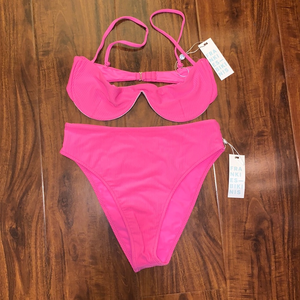 Frankie’s Bikinis Pink Punch Tolly and Jenna - SOLD OUT